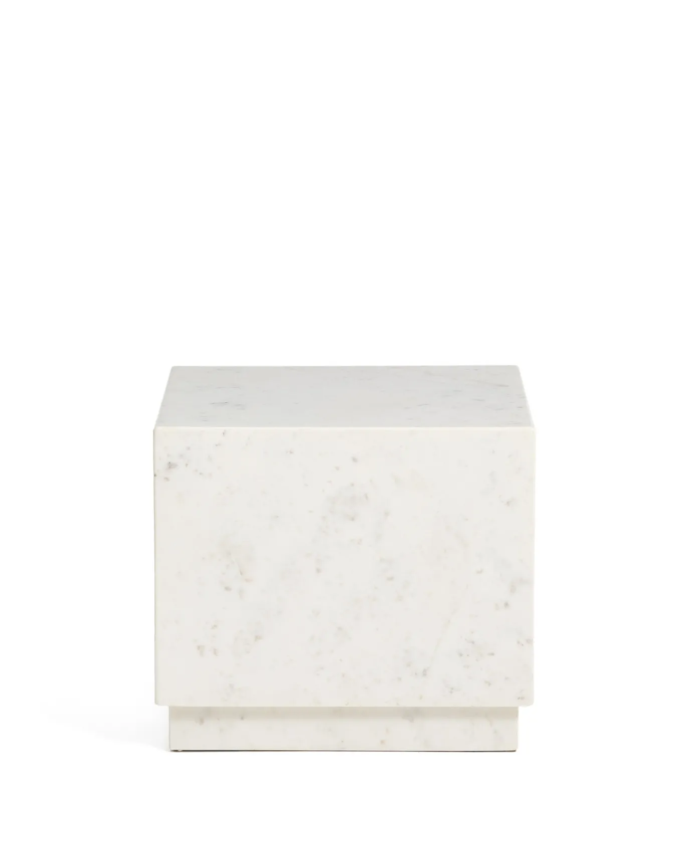 Kave Home Bijzettafel Sorein Marmer Wit 40cm