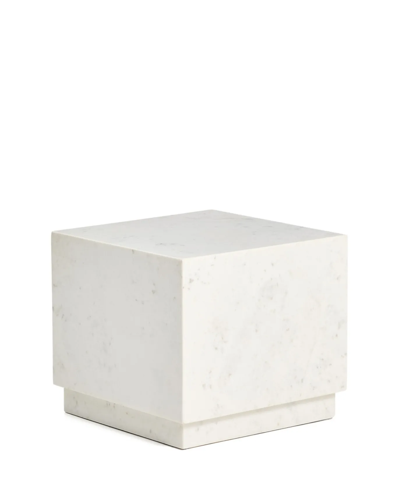 Kave Home Bijzettafel Sorein Marmer Wit 40cm