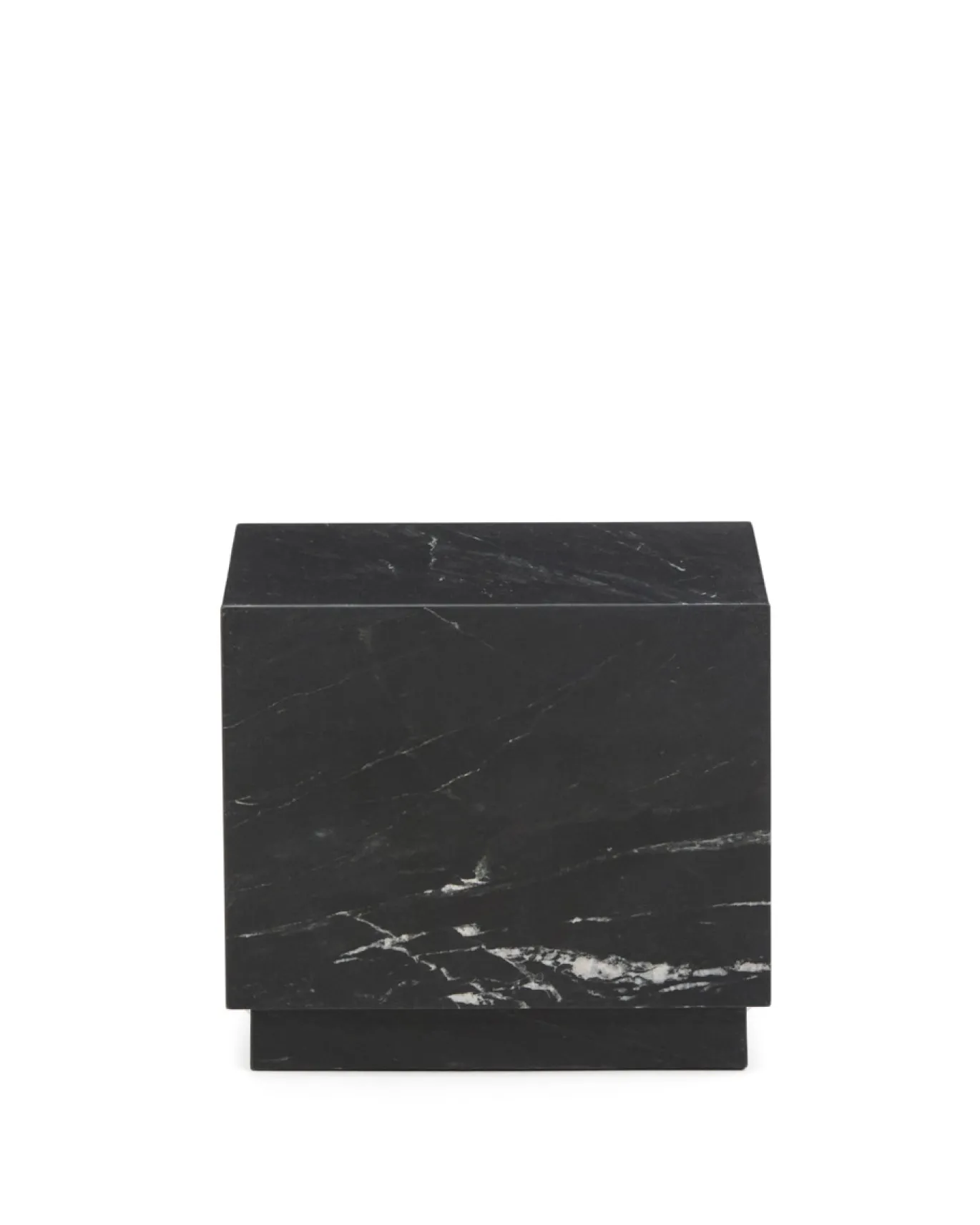 Kave Home Bijzettafel Sorein Zwart Marmer 40x40cm