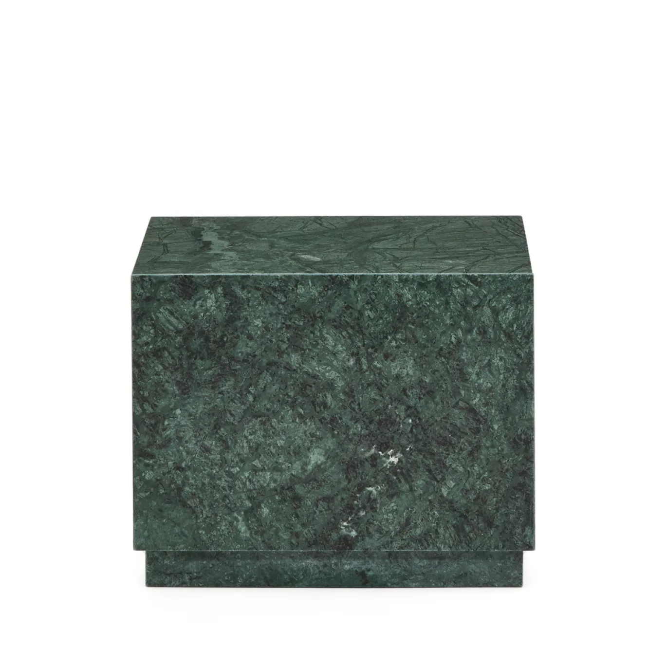Kave Home Bijzettafel Sorein Groen Marmer 50x50cm