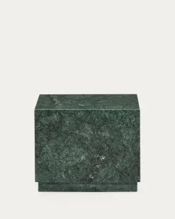 Kave Home Bijzettafel Sorein Groen Marmer 50x50cm