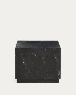 Kave Home Bijzettafel Sorein Marmer Zwart 50cm