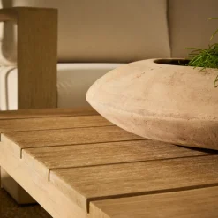 Kave Home Bloempot Rivor Terracotta Naturel Ø50cm