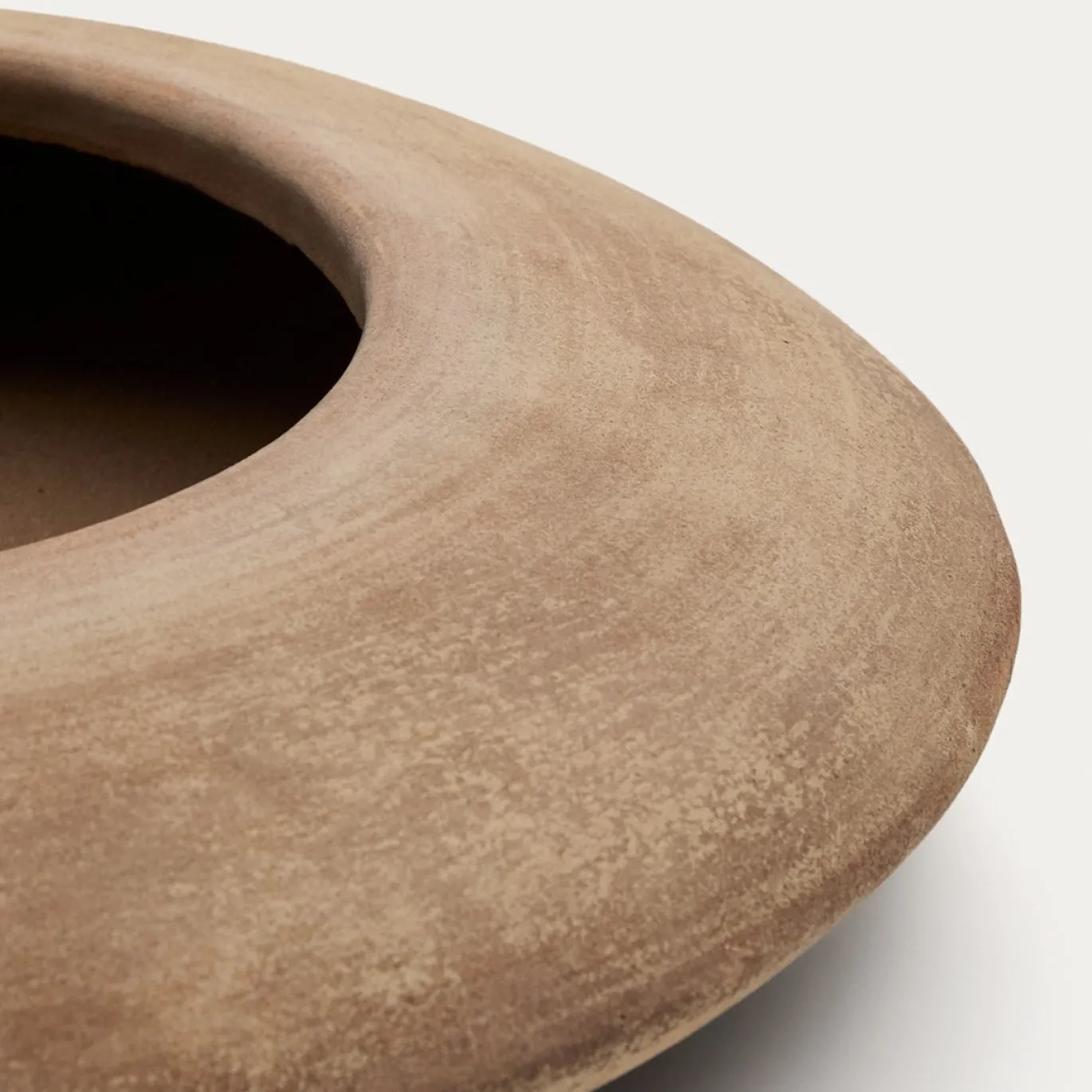 Kave Home Bloempot Rivor Terracotta Naturel Ø50cm