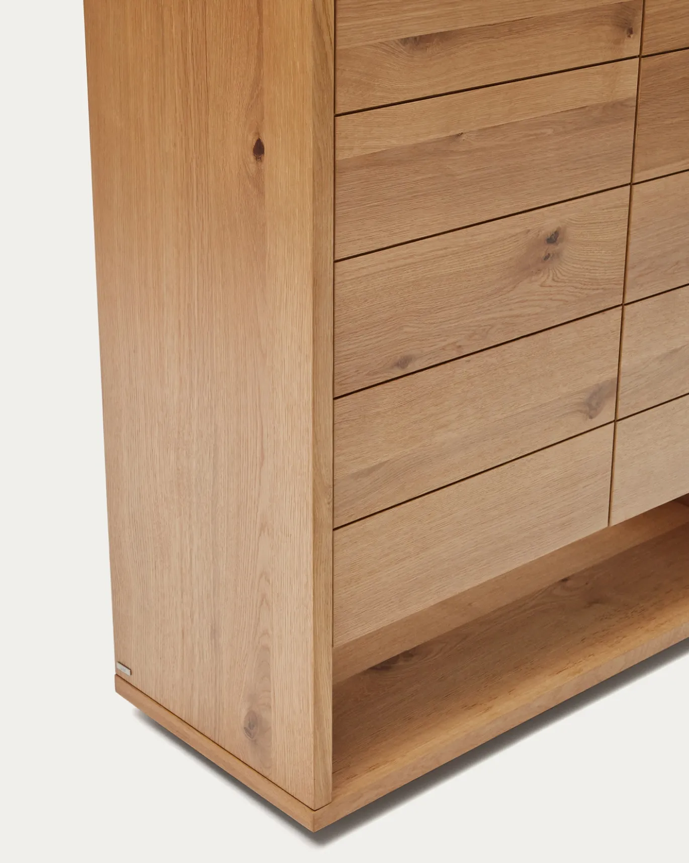 Kave Home Buffetkast Alguema Eikenfineer Naturel 100x163,5cm