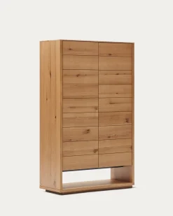 Kave Home Buffetkast Alguema Eikenfineer Naturel 100x163,5cm