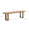 Kave Home Buitenbank Canadell Massief Gerecycleerd Teakhout 170cm