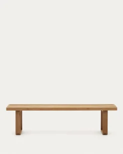 Kave Home Buitenbank Canadell Massief Gerecycleerd Teakhout 210cm