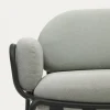 Kave Home Buitenbank Joncols 3-Zits Aluminium Grijs Gelakt 225cm