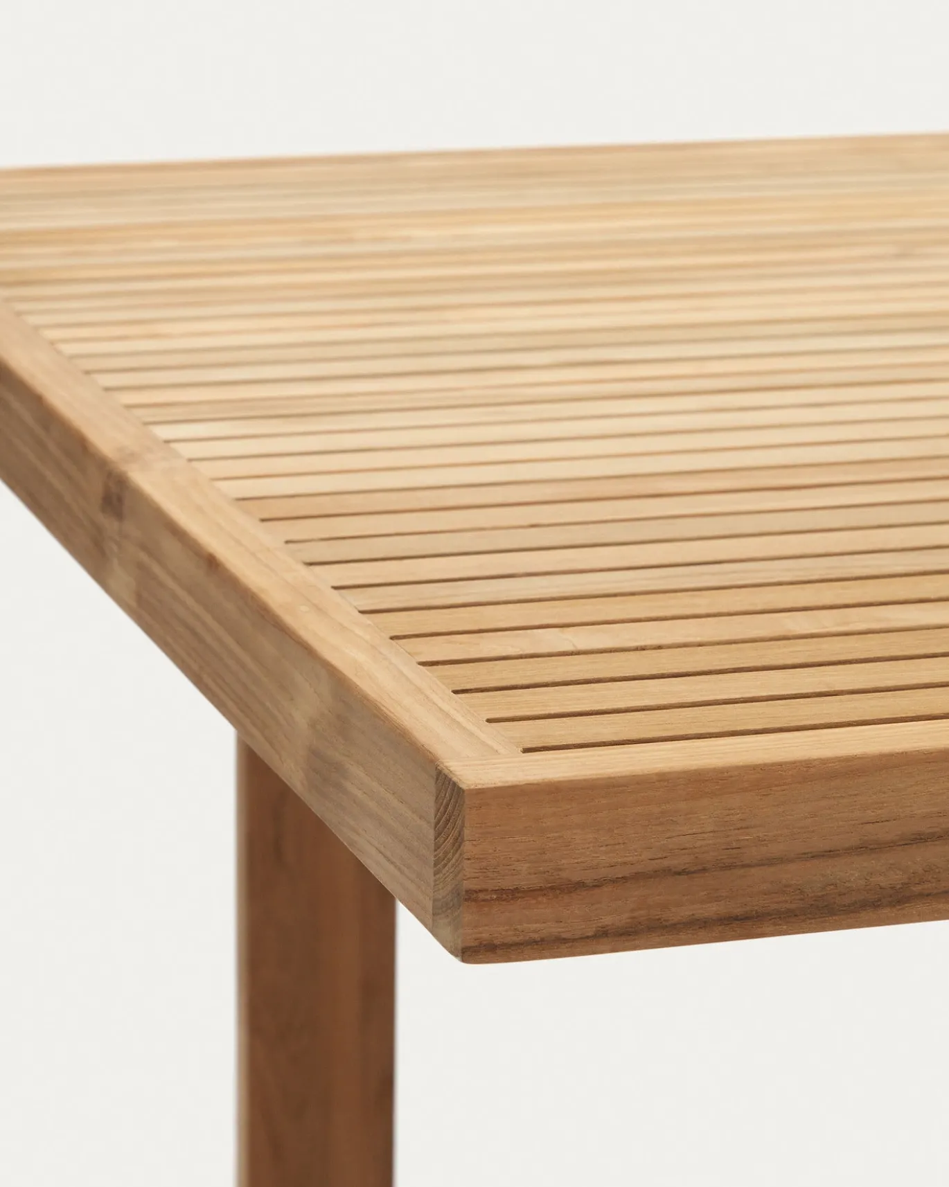 Kave Home Buitentafel Canadell Massief Gerecycled Teakhout 220x100cm