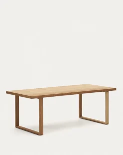 Kave Home Buitentafel Canadell Massief Gerecycled Teakhout 220x100cm