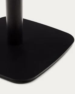 Kave Home Buitentafel Dina Rond Hoog Zwart Ø60x96cm