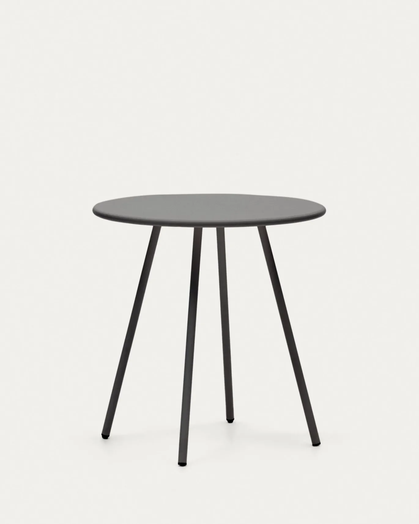Kave Home Buitentafel Montjoi Ronde Staal Grijs Ø70cm