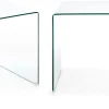 Kave Home Bureau Burano Glazen 125x70cm