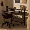 Kave Home Bureau Galatia Zwart Melamine 120x60cm