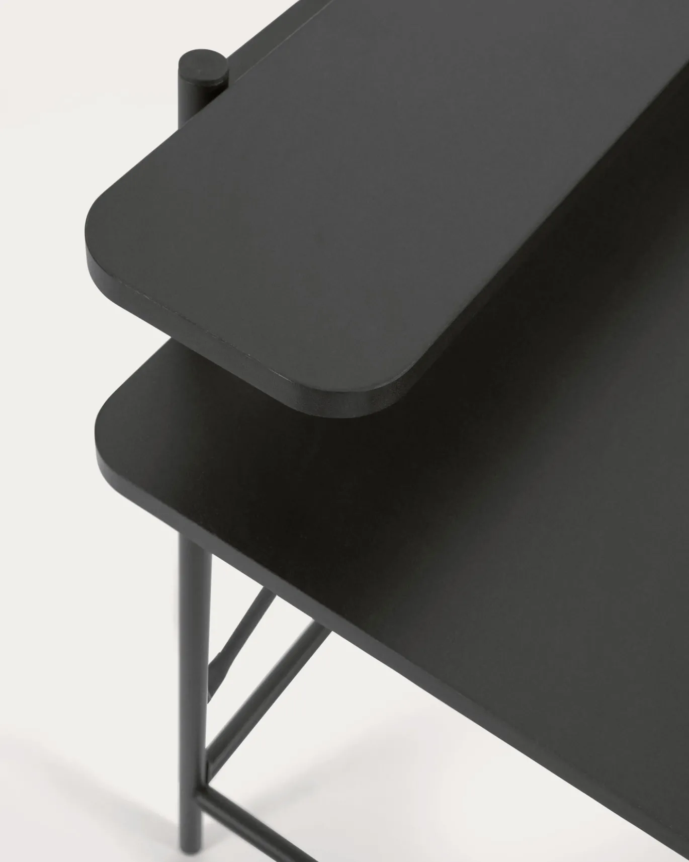 Kave Home Bureau Galatia Zwart Melamine 120x60cm