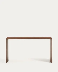 Kave Home Bureau Litto Walnootfineer 140x60cm