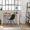 Kave Home Bureau Talbot Rechthoekig Wit 120x60cm