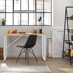 Kave Home Bureau Talbot Rechthoekig Wit 120x60cm