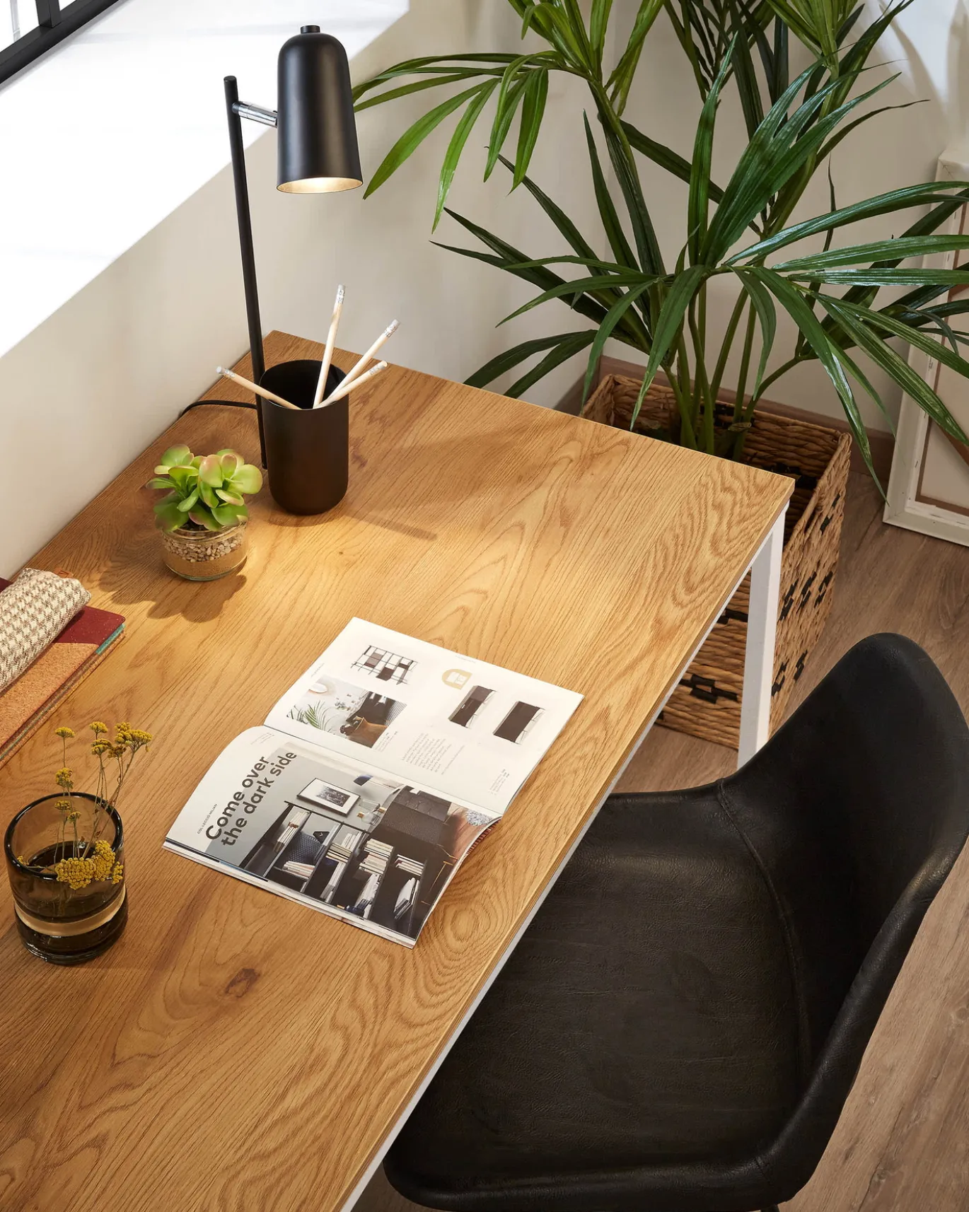 Kave Home Bureau Talbot Rechthoekig Wit 120x60cm