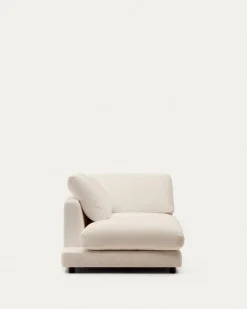 Kave Home Chaise Longue Gala Links Beige 193x105cm