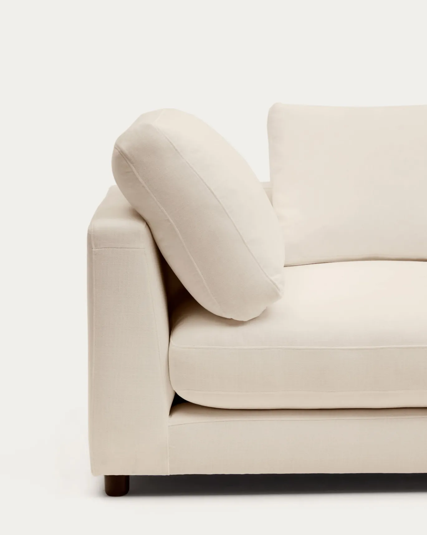 Kave Home Chaise Longue Gala Rechts Beige 193x105cm
