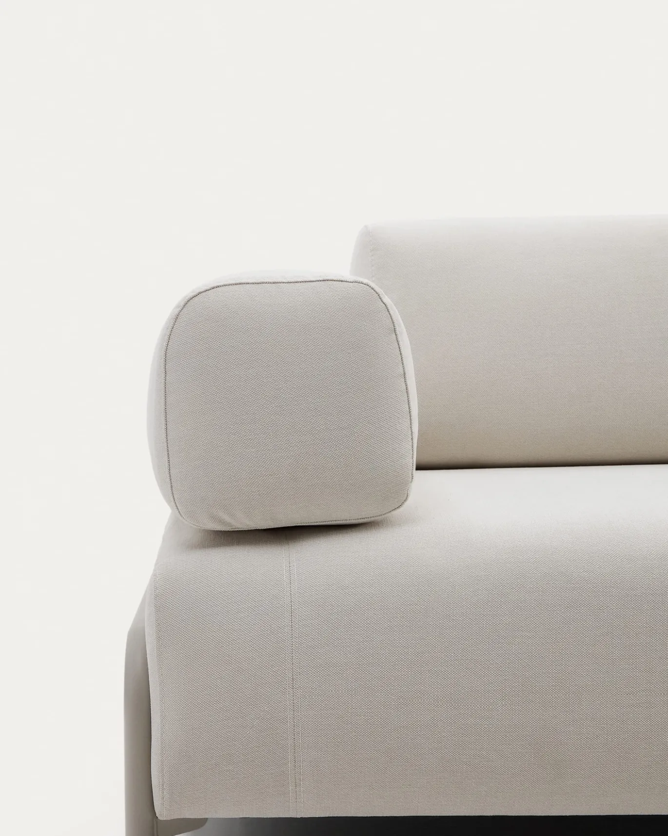 Kave Home Compo-armleuning Beige Chenille