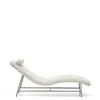 Kave Home Divan Lounge Osla Beige Chenille met Geborsteld RVS 175cm