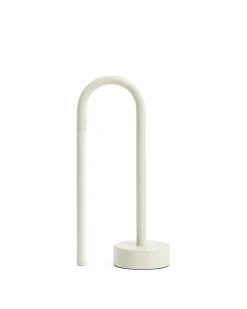 Kave Home Draagbare Tafellamp Bow Grijs Aluminium