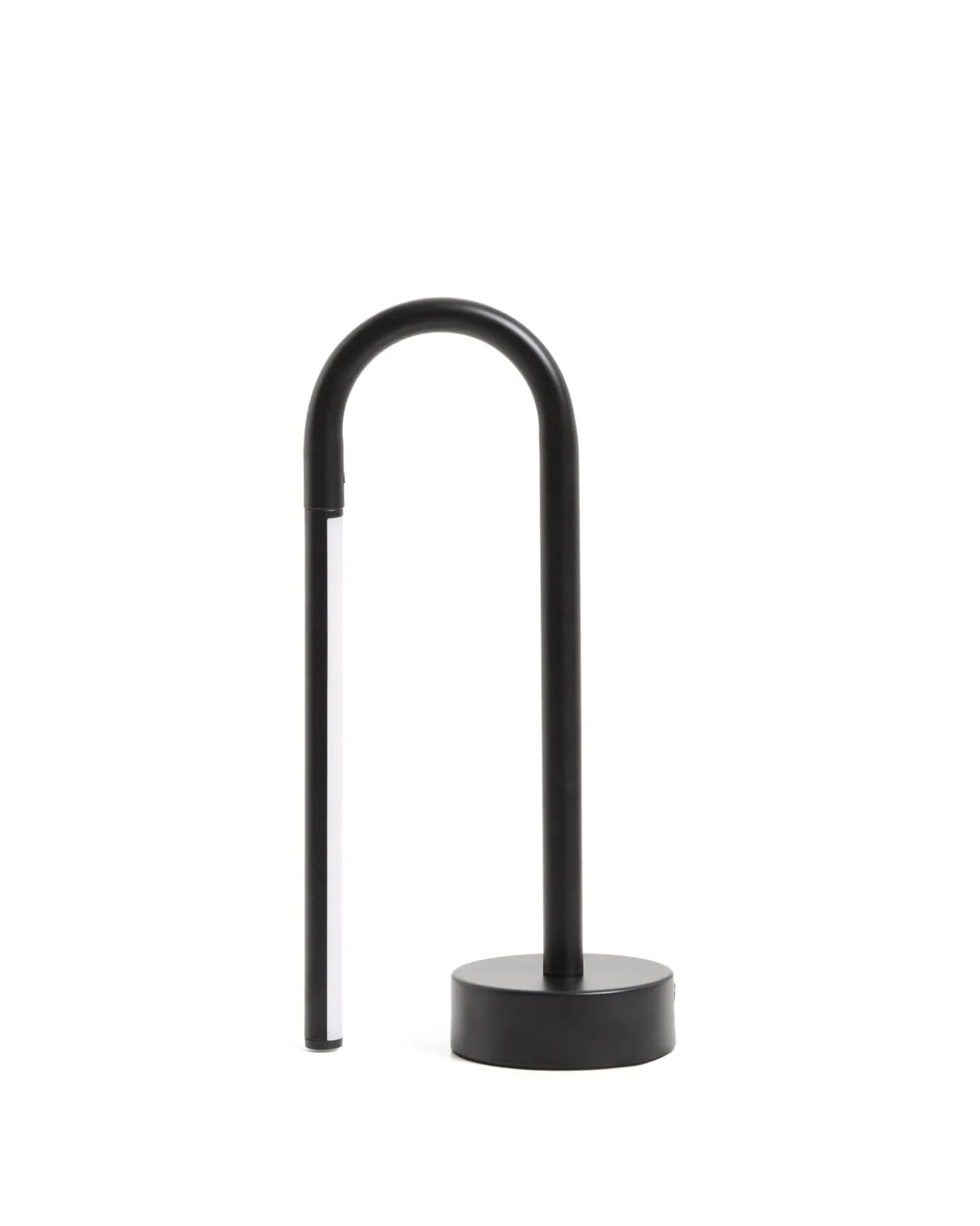 Kave Home Draagbare Tafellamp Bow Zwart Aluminium
