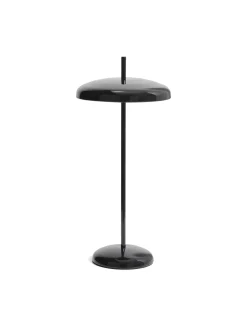 Kave Home Draagbare Tafellamp Porte Zwart Aluminium