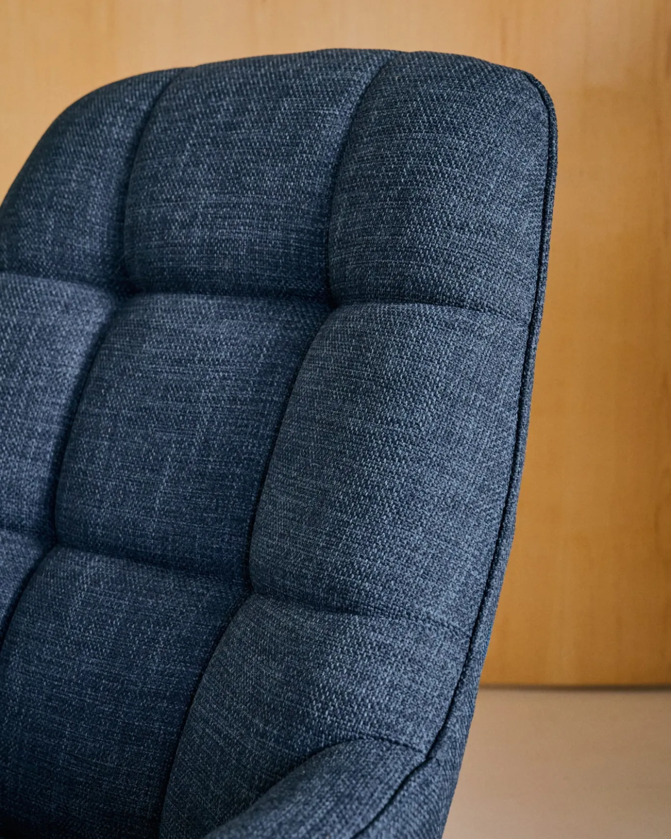 Kave Home Draaifauteuil Jaspe Blauw