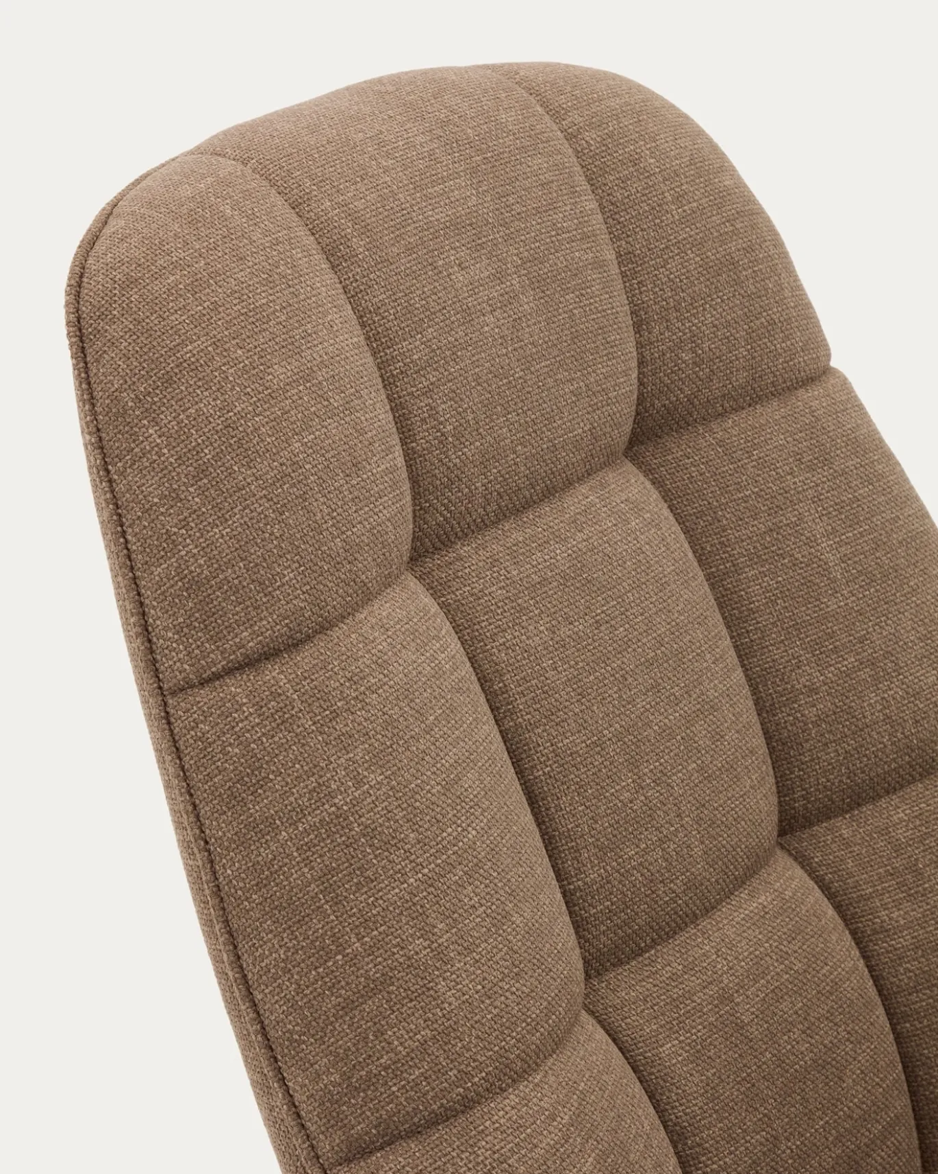 Kave Home Draaifauteuil Jaspe Lichtbruin