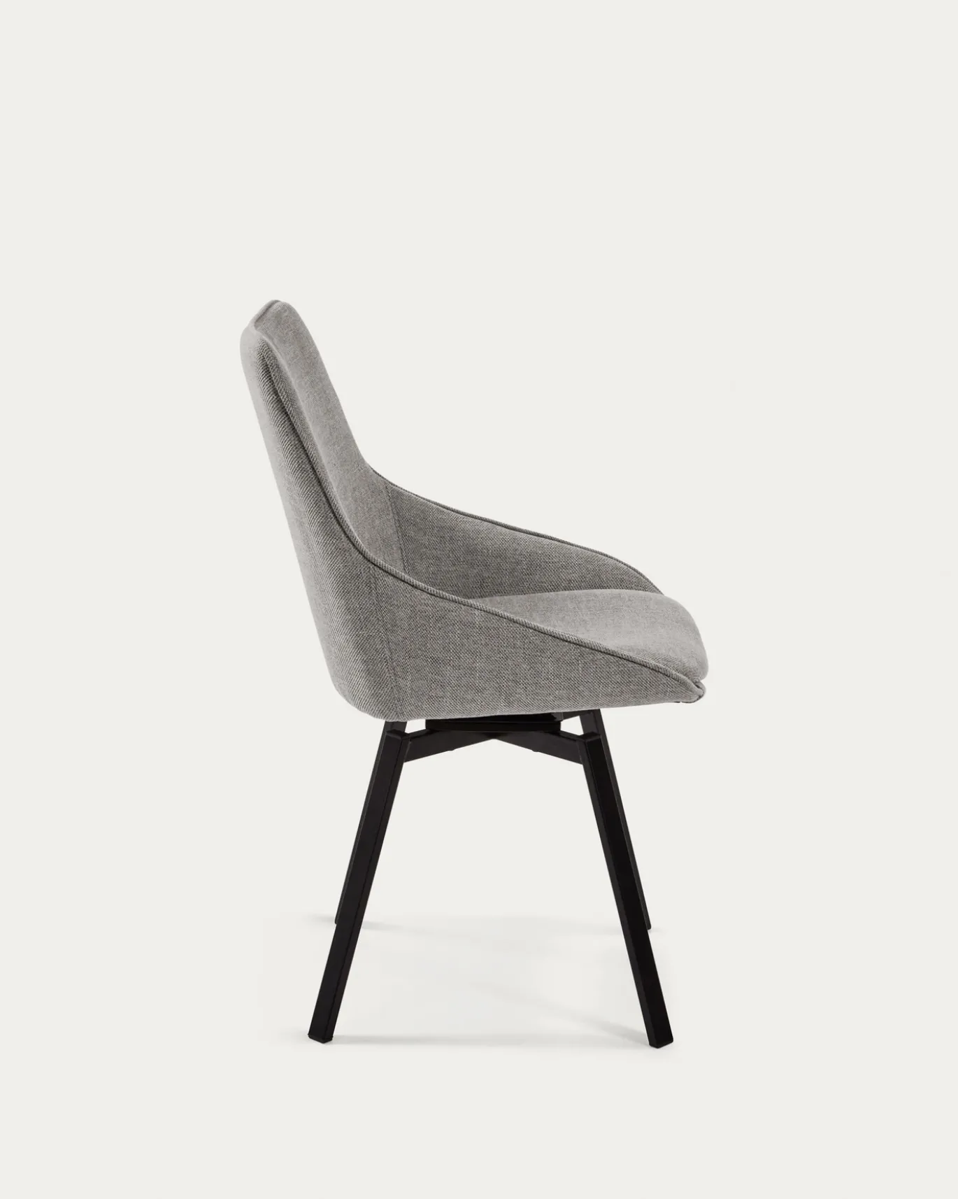 Kave Home Draaistoel Jenna Lichtgrijs