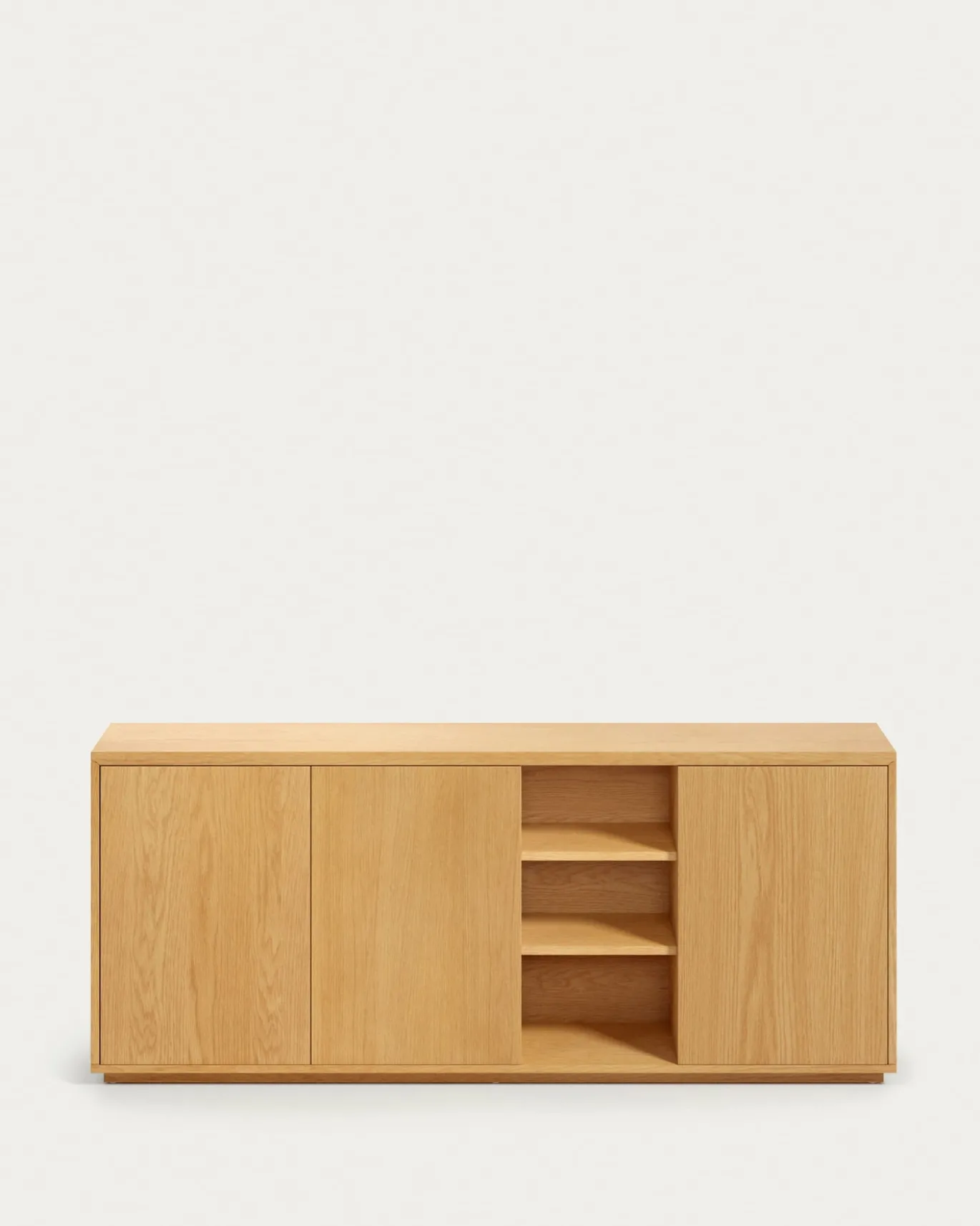 Kave Home Dressoir Abilen Eikenfineer 3-deurs 180x75cm
