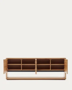 Kave Home Dressoir Alguema 4 Deuren Eikenfineer 200x74cm