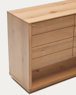 Kave Home Dressoir Alguema 4 Deuren Eikenfineer 200x74cm
