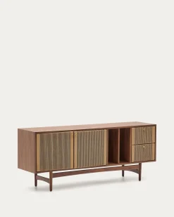 Kave Home Dressoir Elan Notenfineer 180x73cm