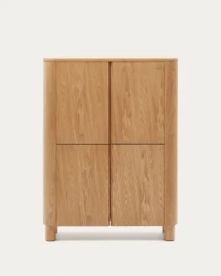 Kave Home Dressoir Hoog Salaya Essenmultiplex 100x134cm