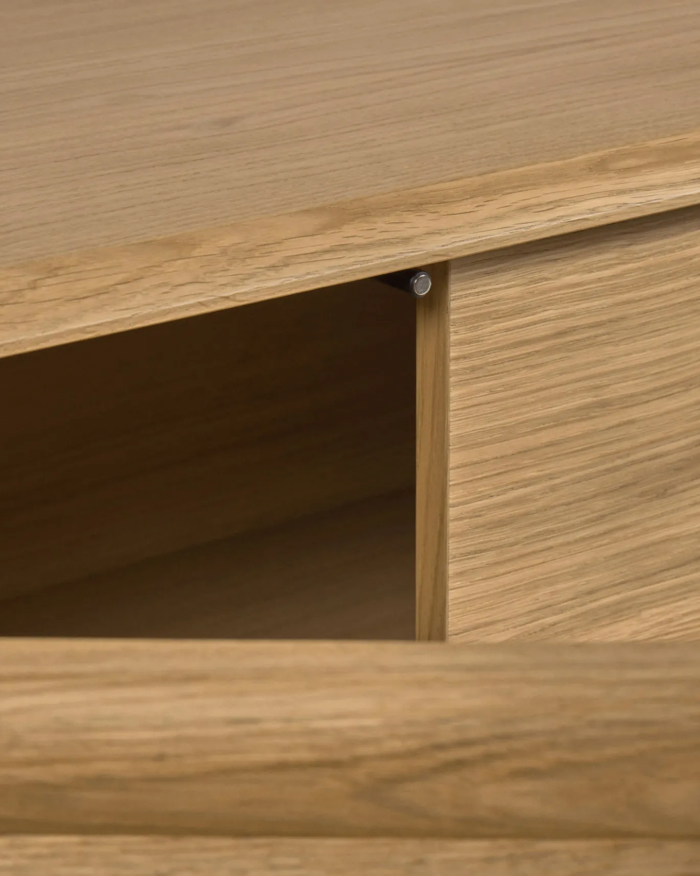 Kave Home Dressoir Lenon 3-deurs Eikenhout 200cm
