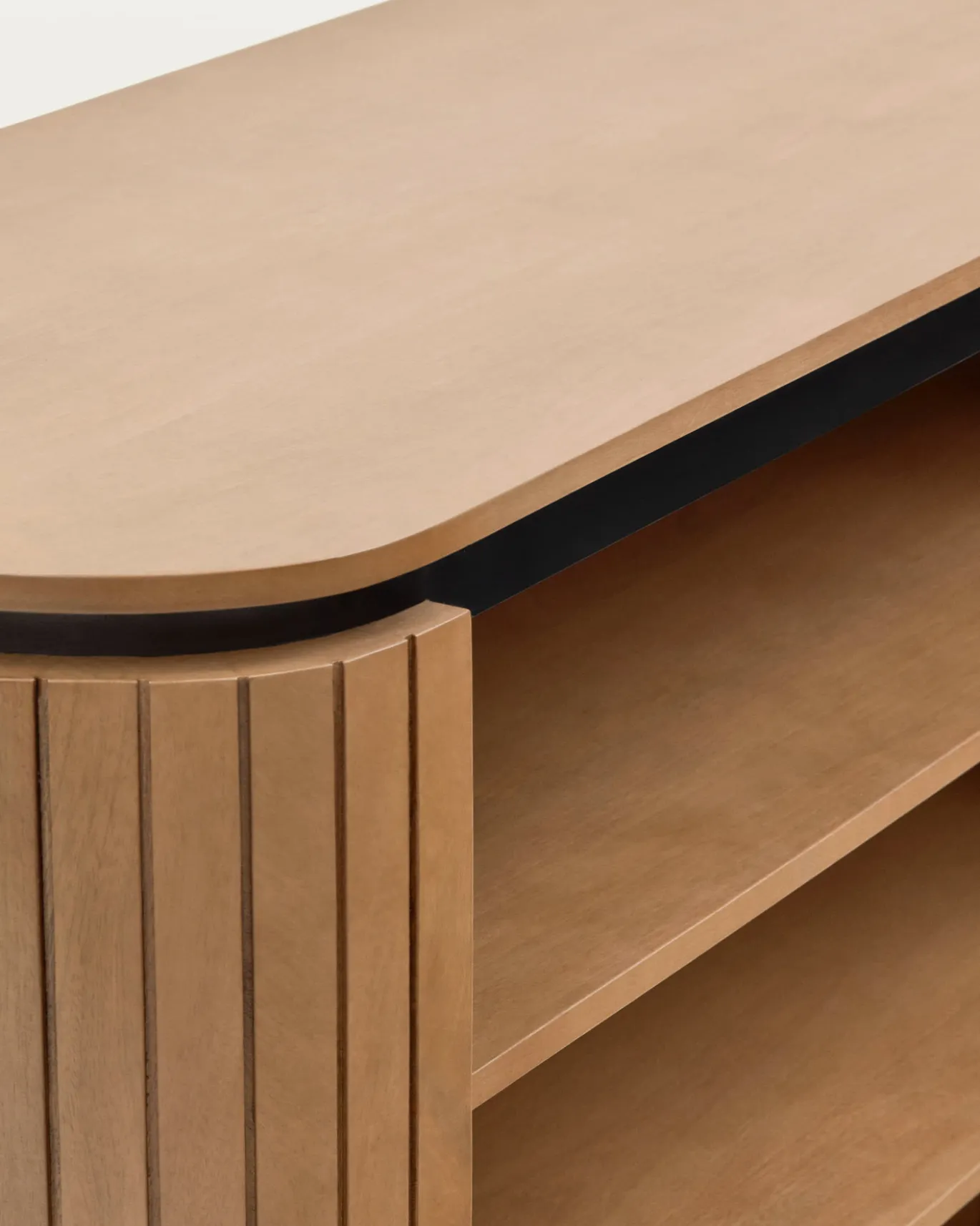 Kave Home Dressoir Licia 2-deurs Massief Mangohout 120x90cm
