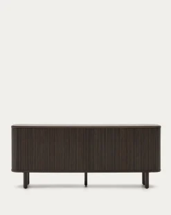 Kave Home Dressoir Mailen 2 Deuren Essenfineer Walnoot 180x75cm