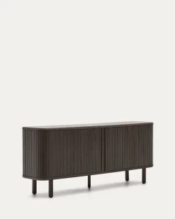 Kave Home Dressoir Mailen 2 Deuren Essenfineer Walnoot 180x75cm