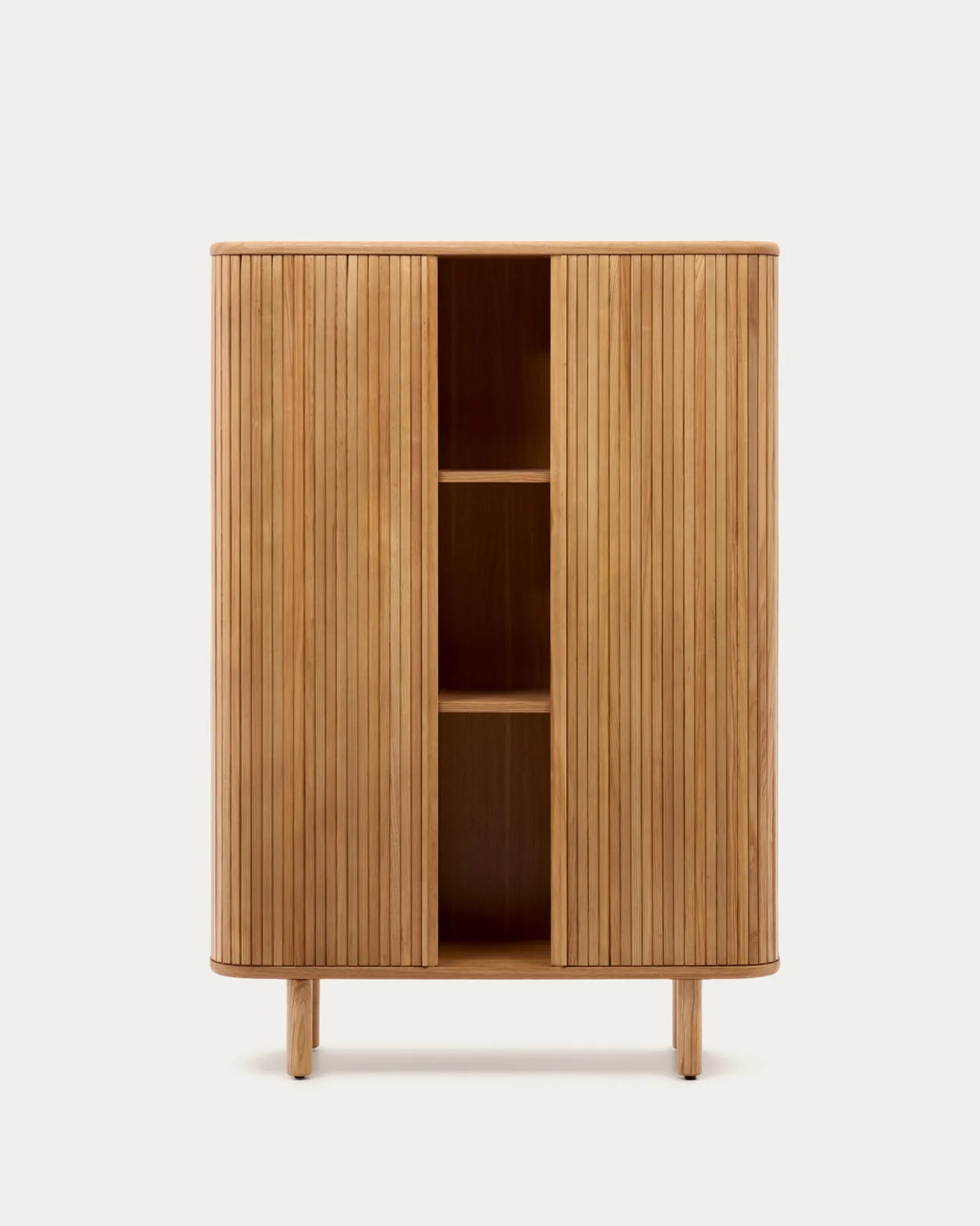 Kave Home Dressoir Mailen Hoog Essenfineer Naturel 110x160cm
