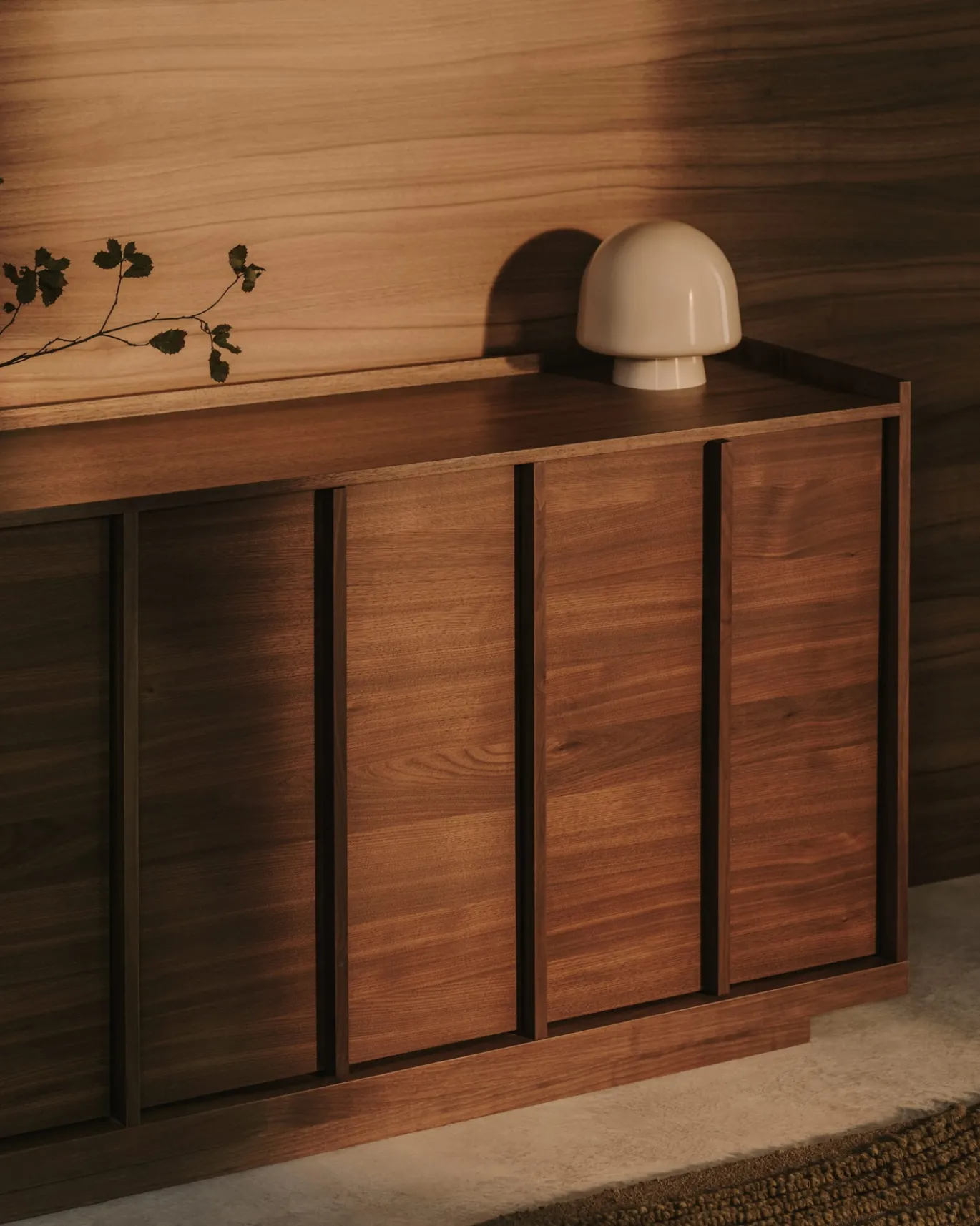 Kave Home Dressoir Onix Walnoot 200cm