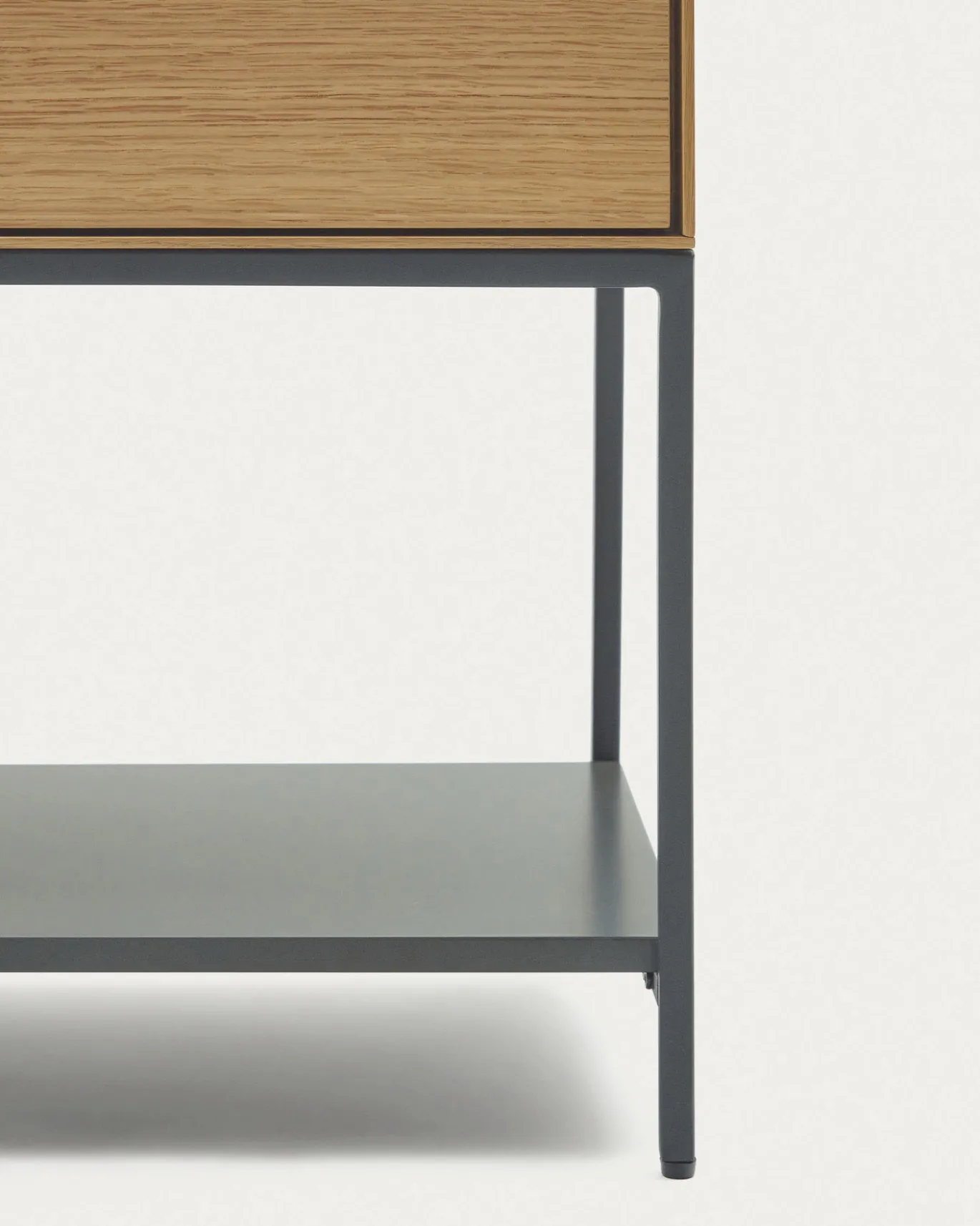 Kave Home Dressoir Vedrana 2-deurs Eikenfineer 97,5x80cm