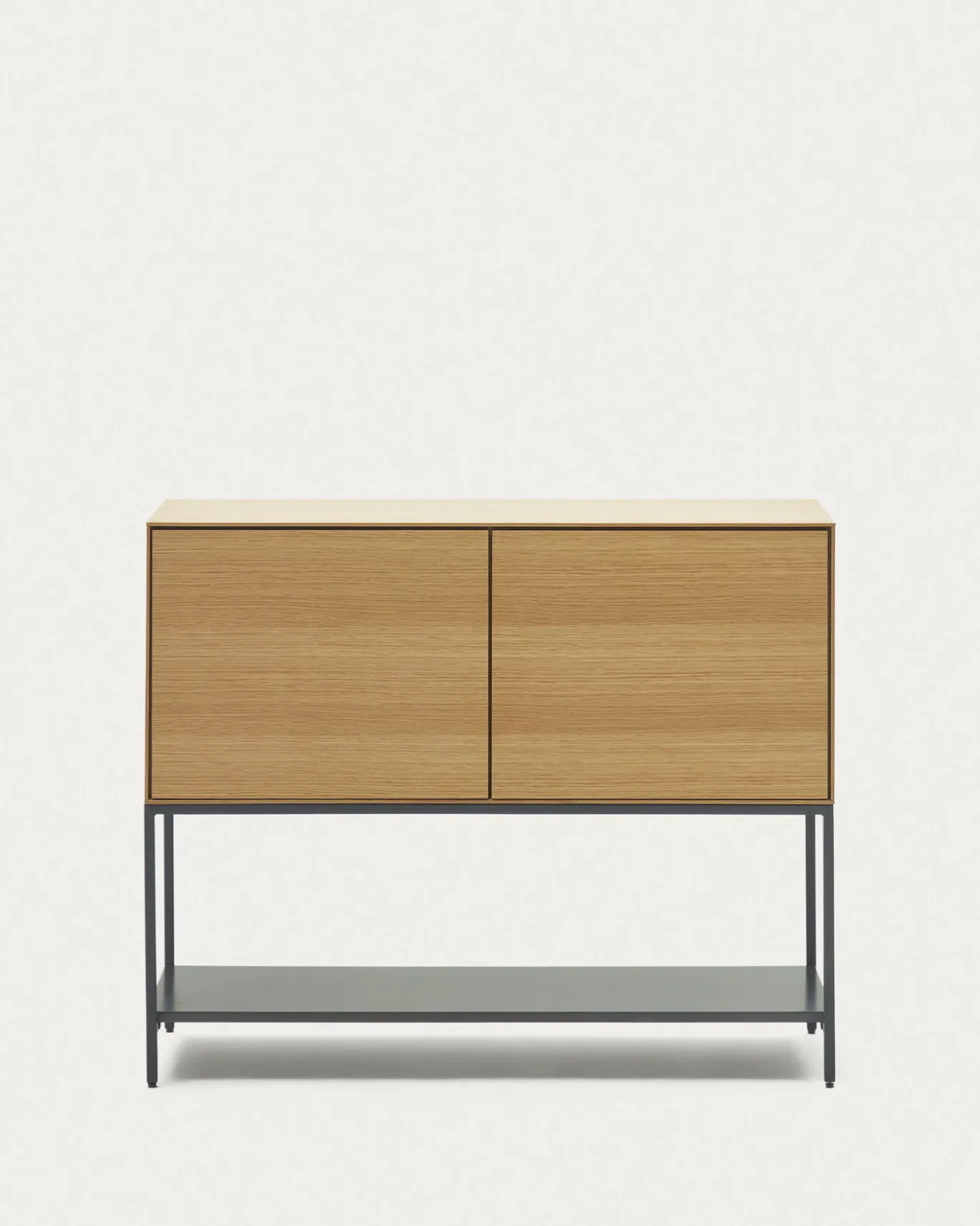 Kave Home Dressoir Vedrana 2-deurs Eikenfineer 97,5x80cm