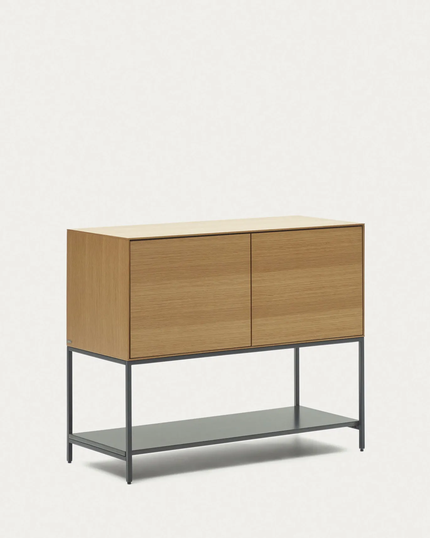 Kave Home Dressoir Vedrana 2-deurs Eikenfineer 97,5x80cm