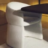 Kave Home Eetkamerstoel Bosca Beige Chenille