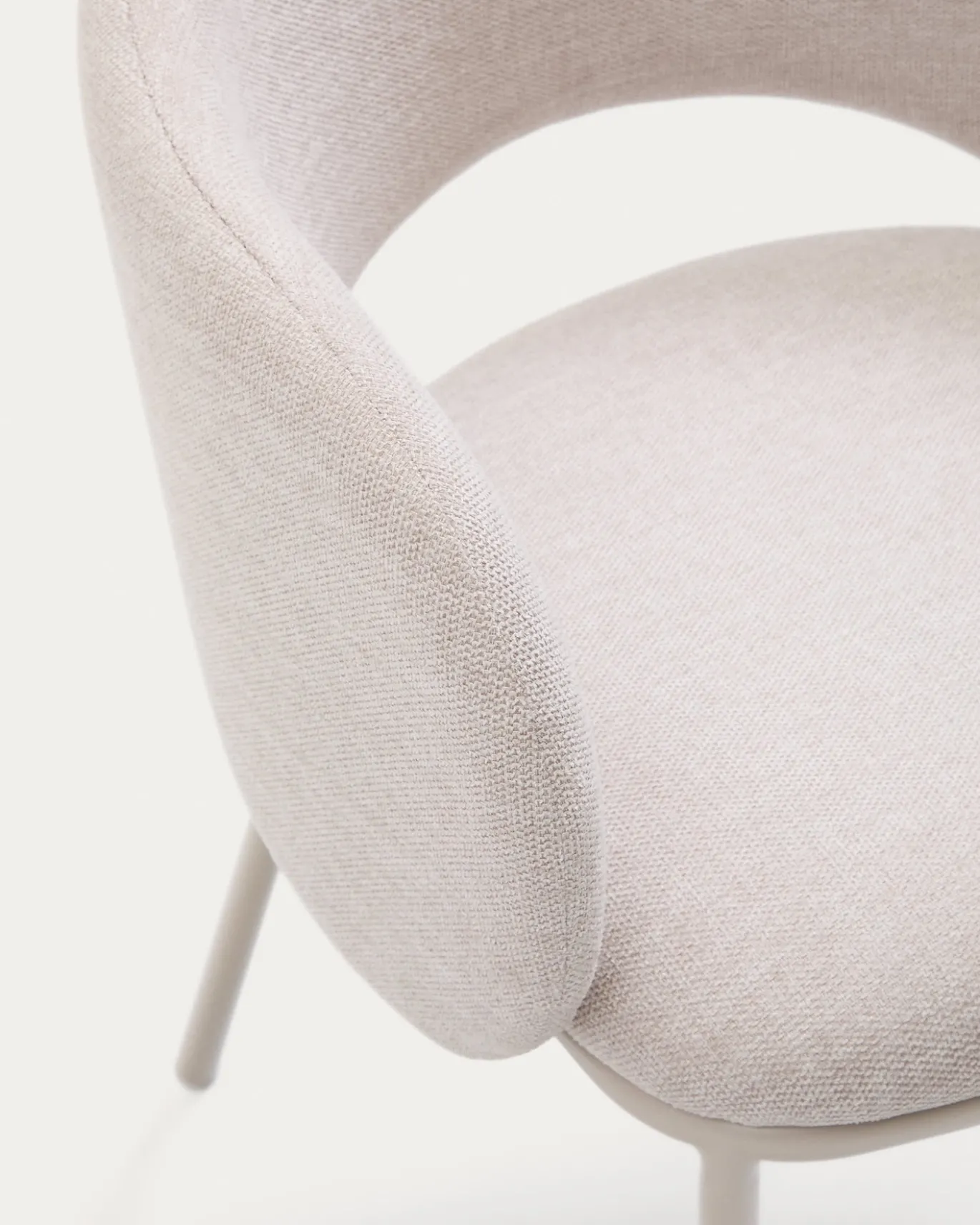 Kave Home Eetkamerstoel Maina Beige